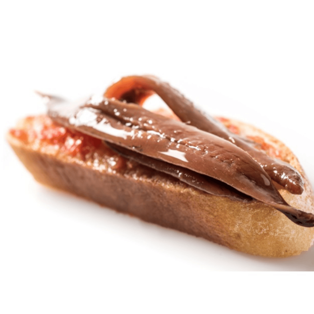 Pa amb tomàquet i Anxoves pan con tomate