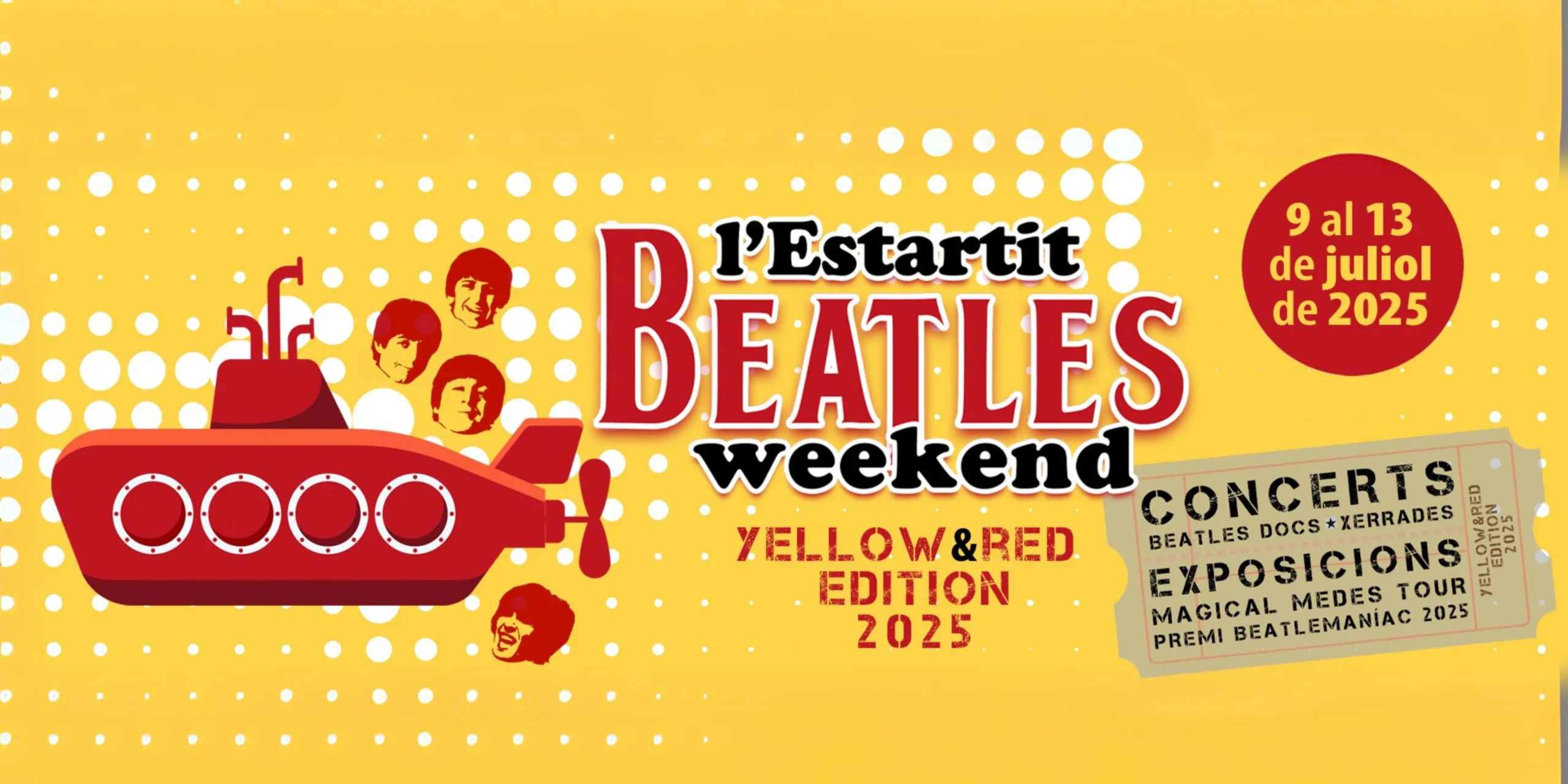 Cartel Beatles Weekend